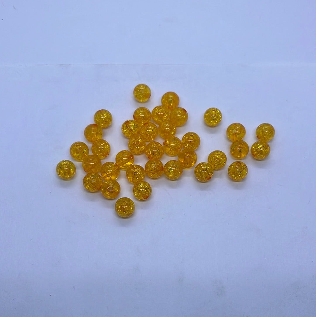 Acrylic  plastic   small beads -100g 4