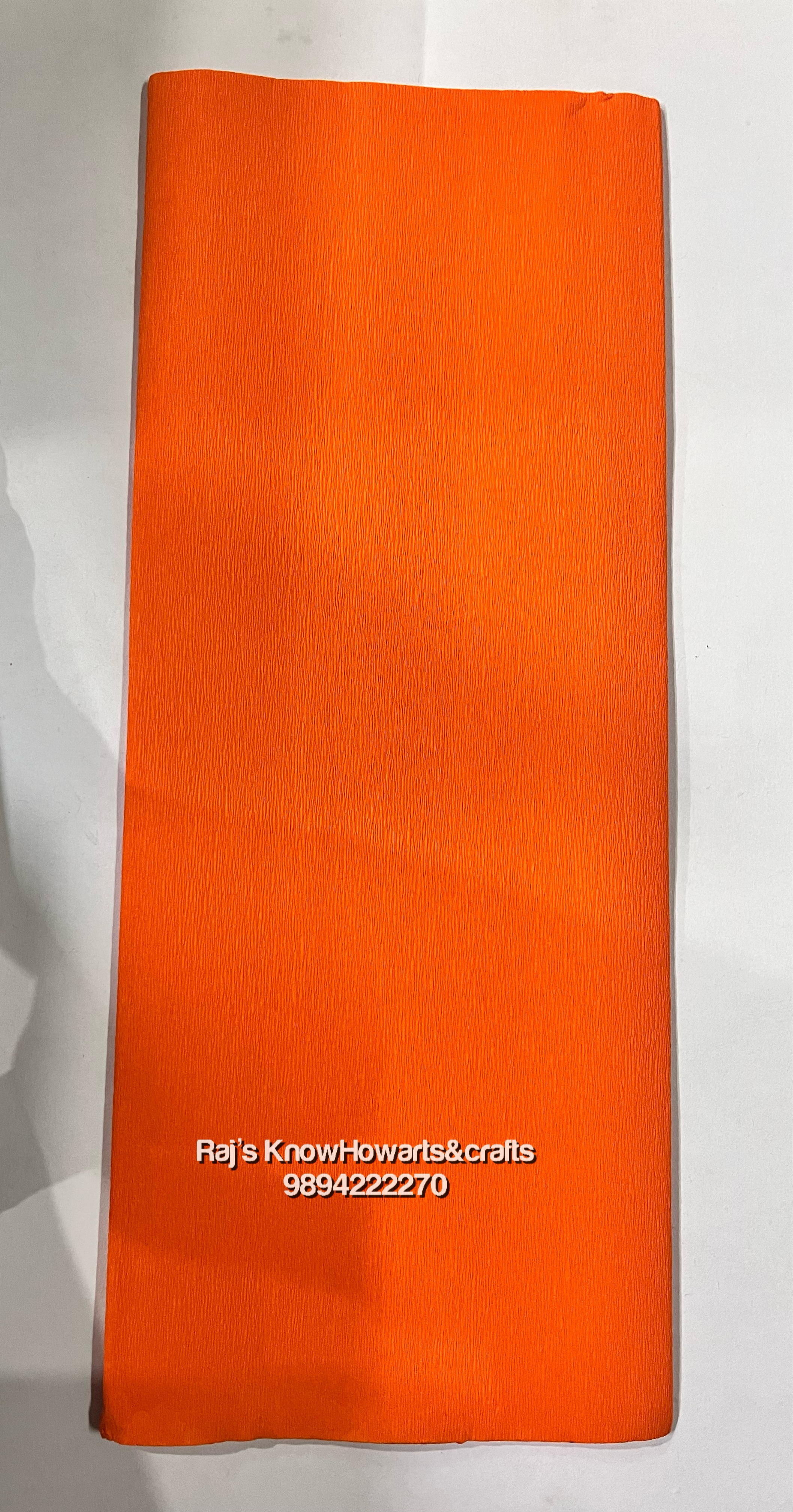 Dark orange Duplex paper