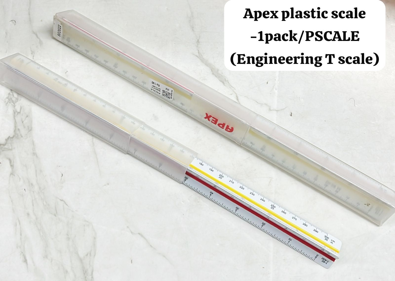Apex plastic scale-1pack/PSCALE (engineering T scale)