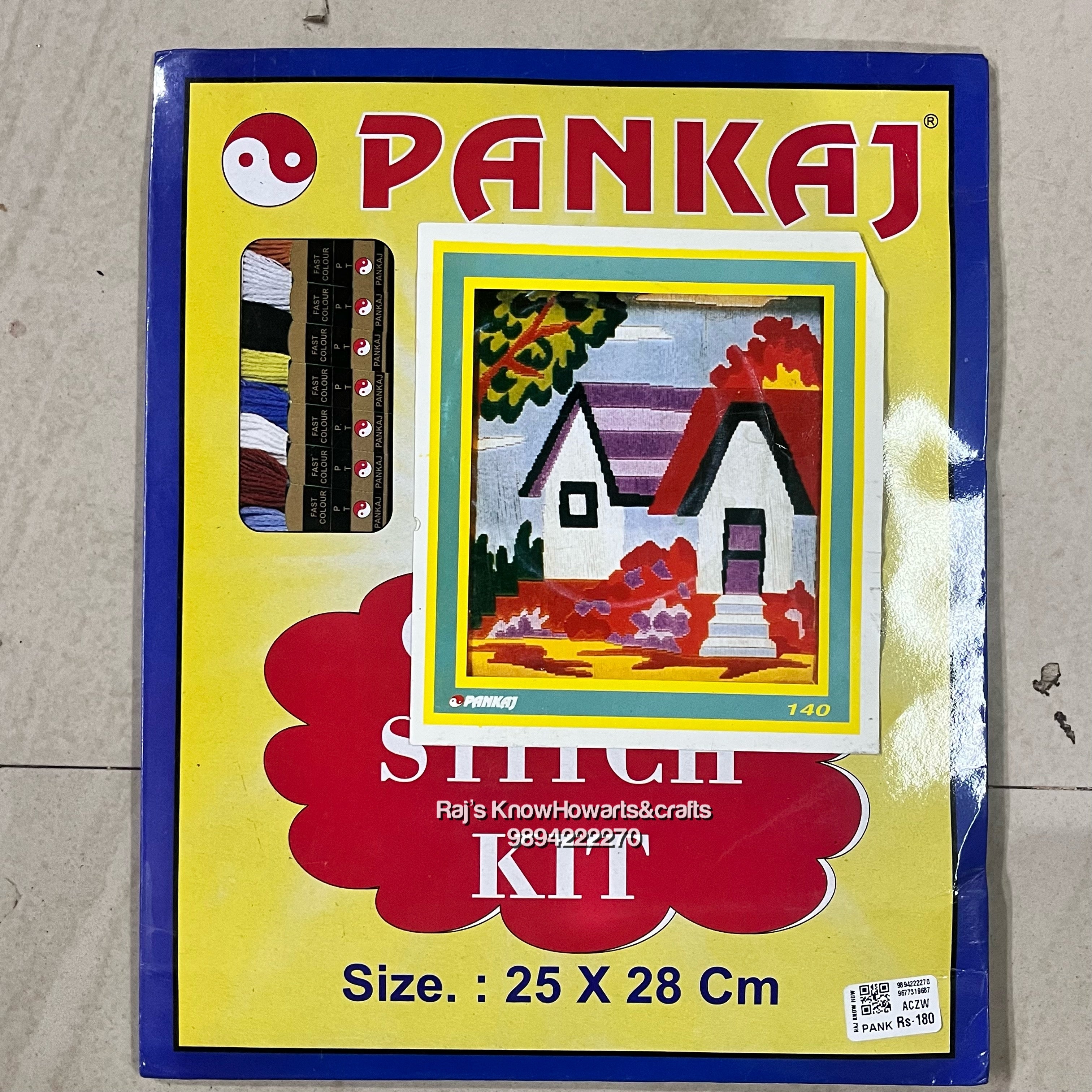 PANKAJ STITCH KIT BIG PANK - 25x28cm