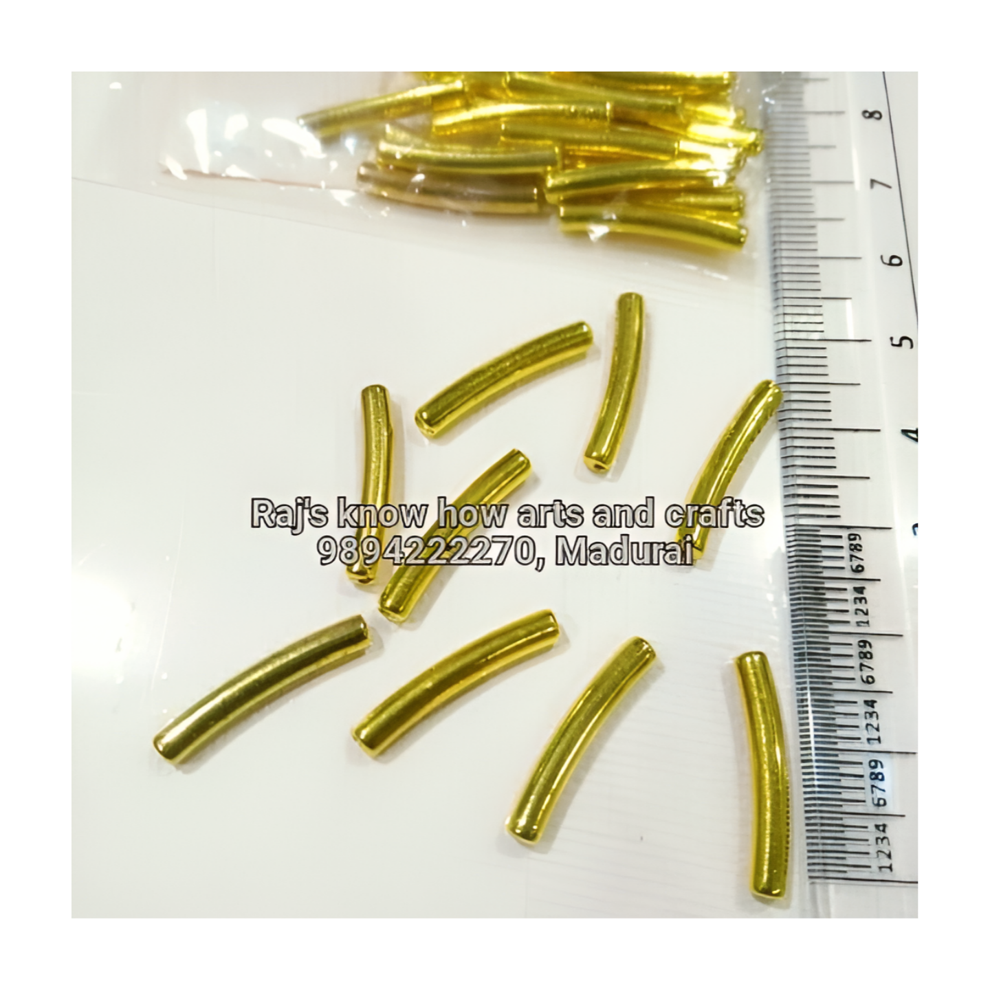 Mini silk tubes-10 pair in a pack