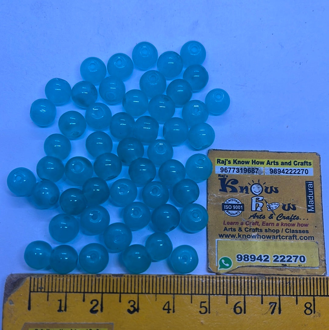 4mm round small beads 50g in a pack