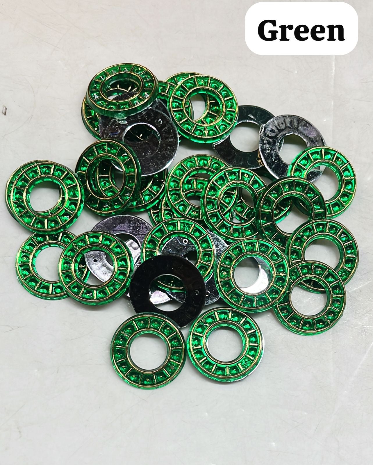 Rakhi kundan 50g-1pack assorted