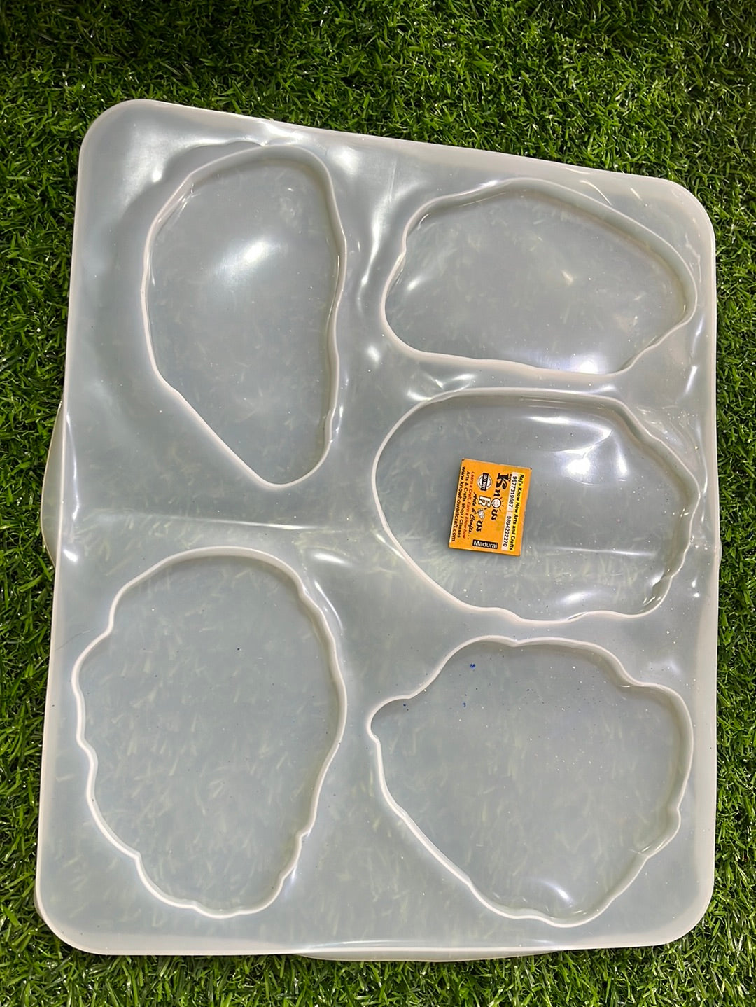 5 in 1 Agate set Resin molds