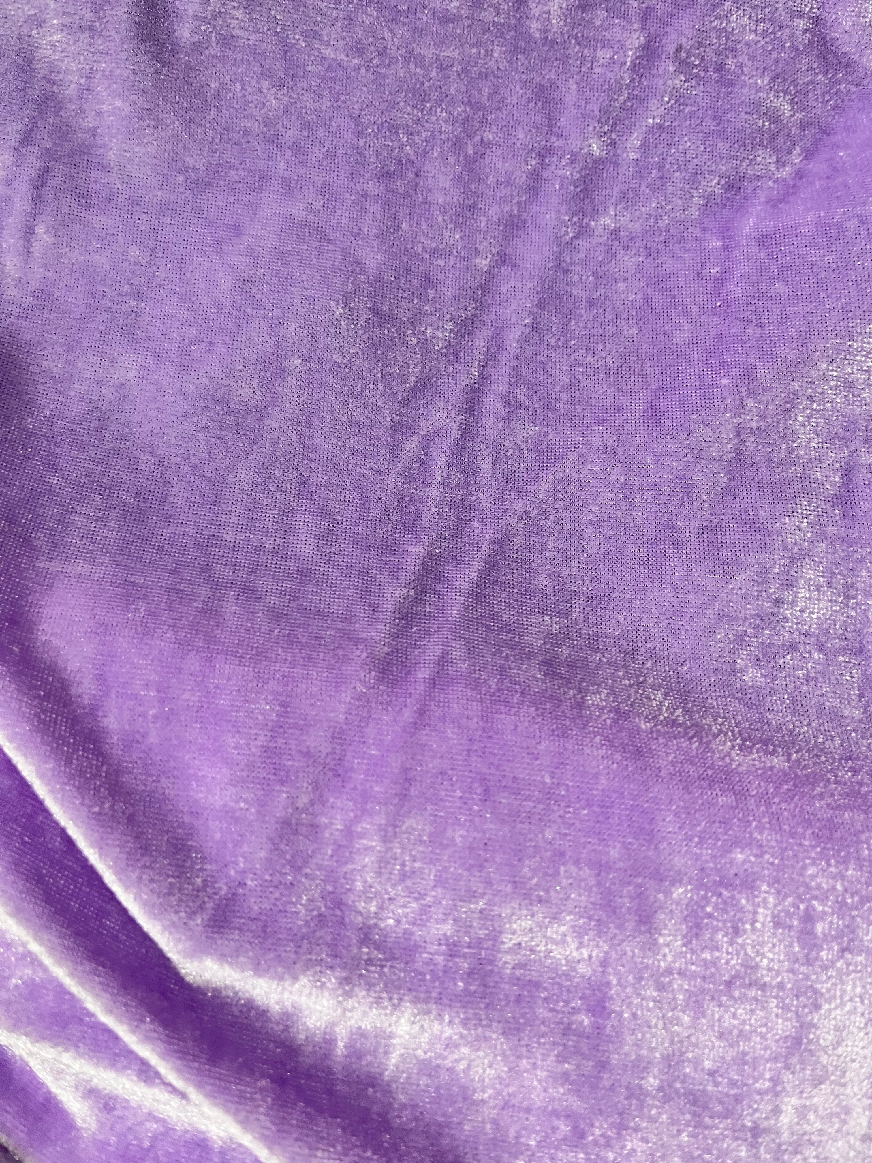 velvet cloth lavender - 1 meter