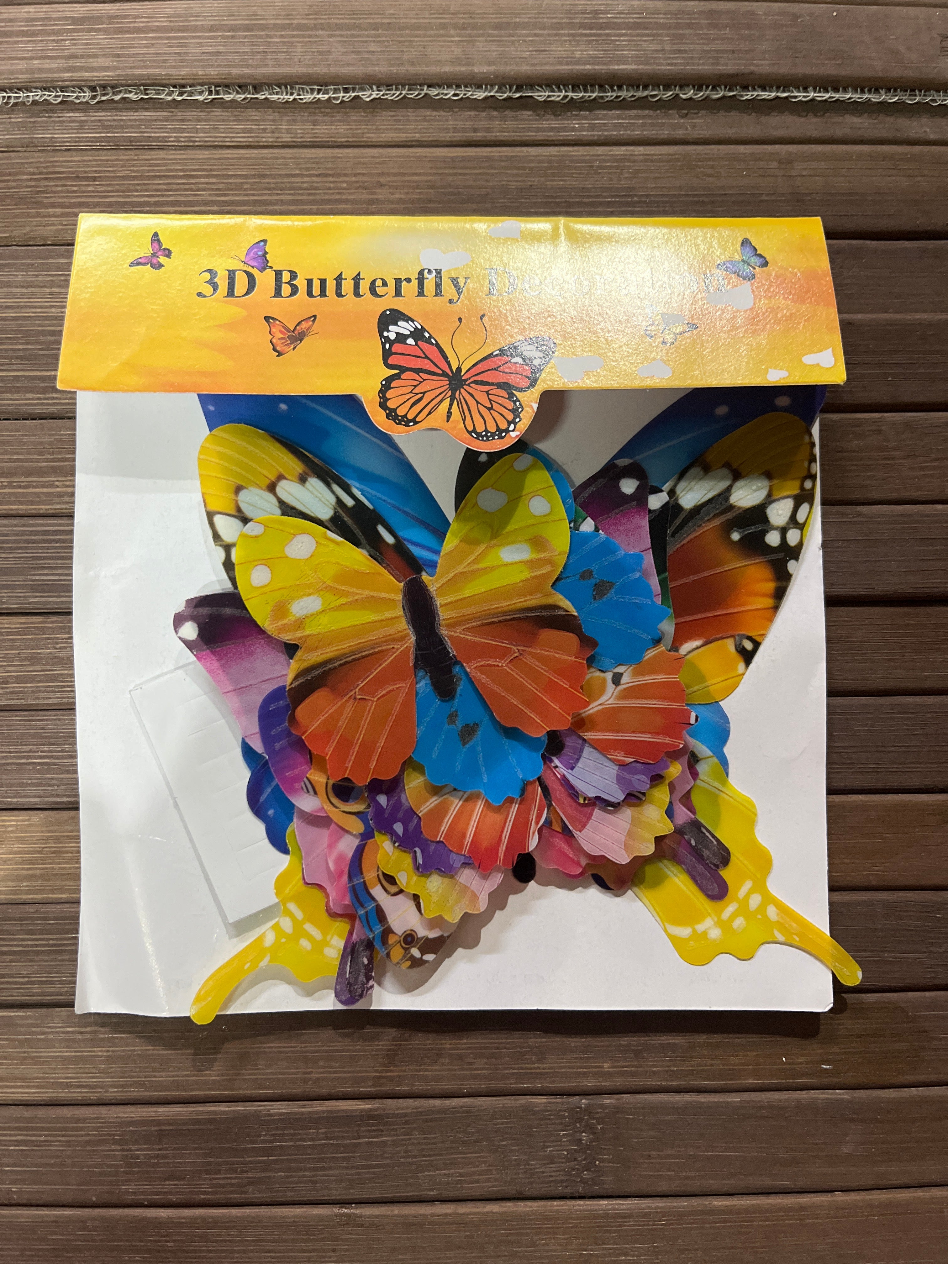 3D Butterfly Decoration