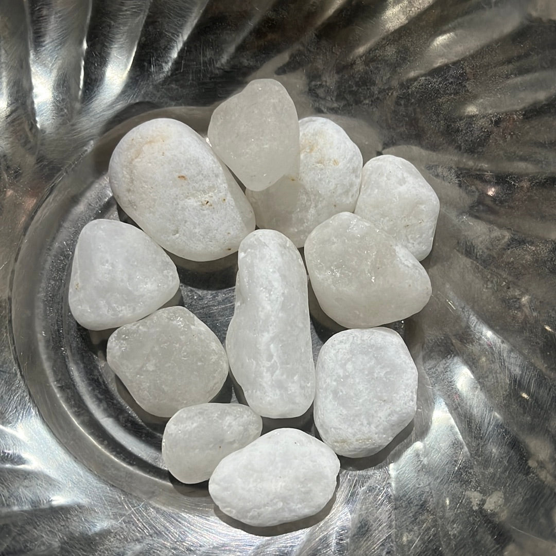 White pebbles big -100g pack