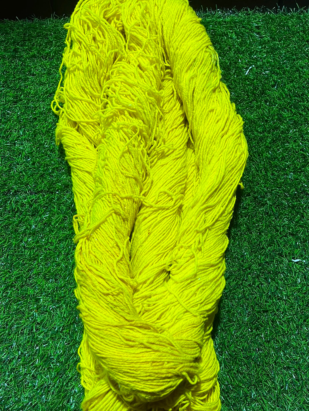 4 ply lemon yellow Woolen thread  250 g