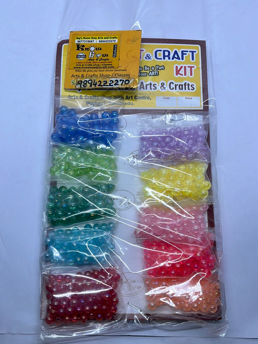 Acrylic color beads kit