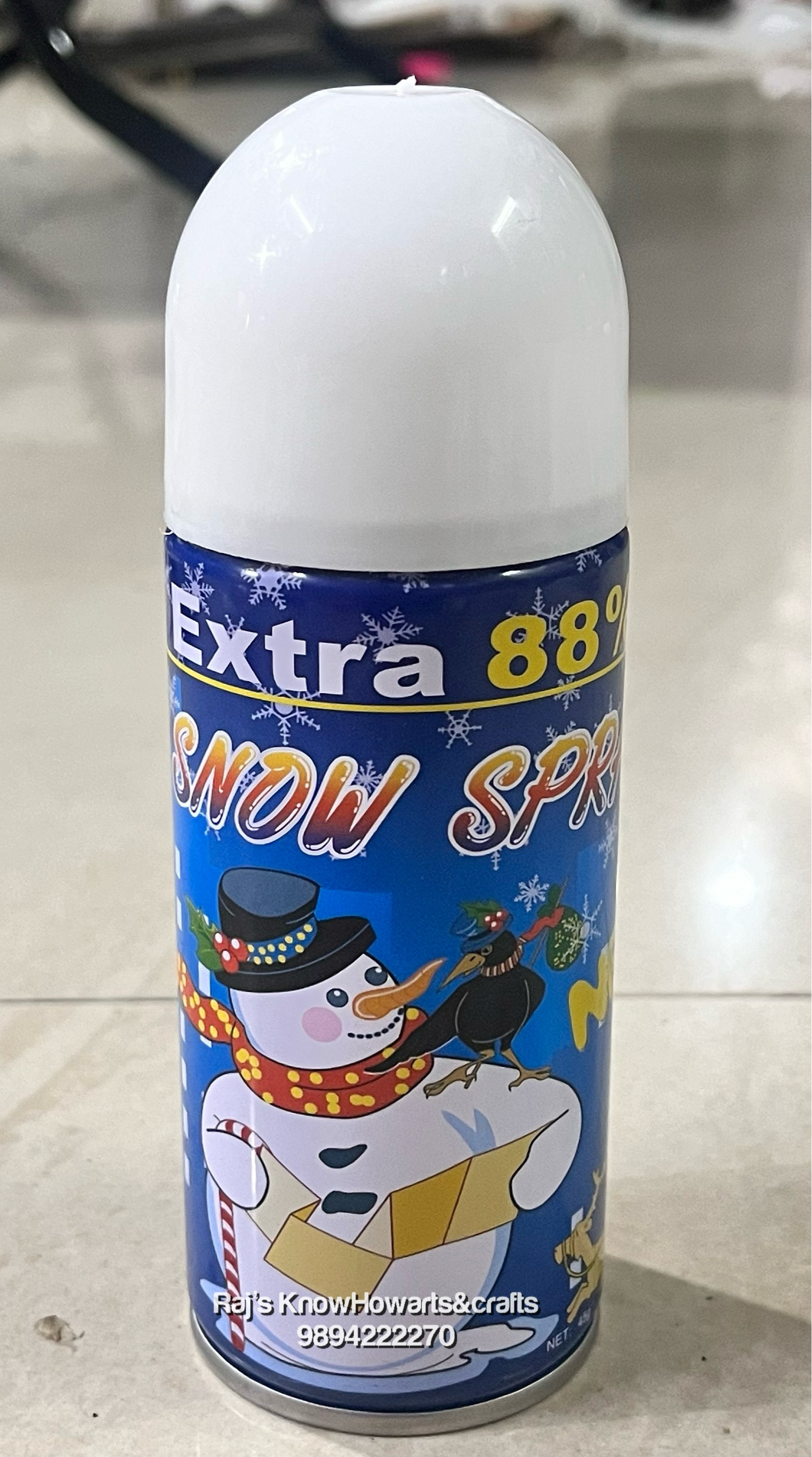 Snow spray