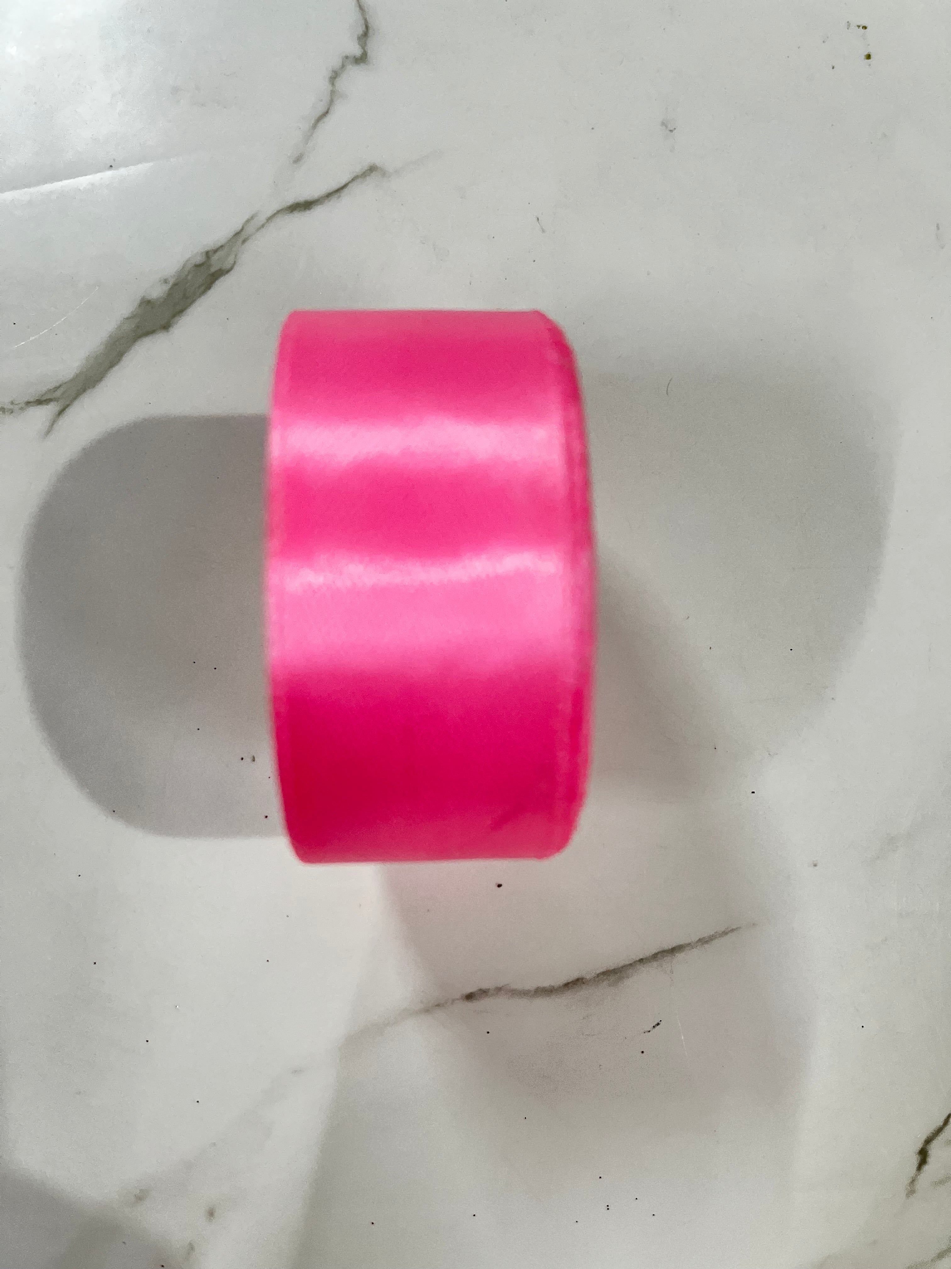 Satin ribbon-light pink 1 inch