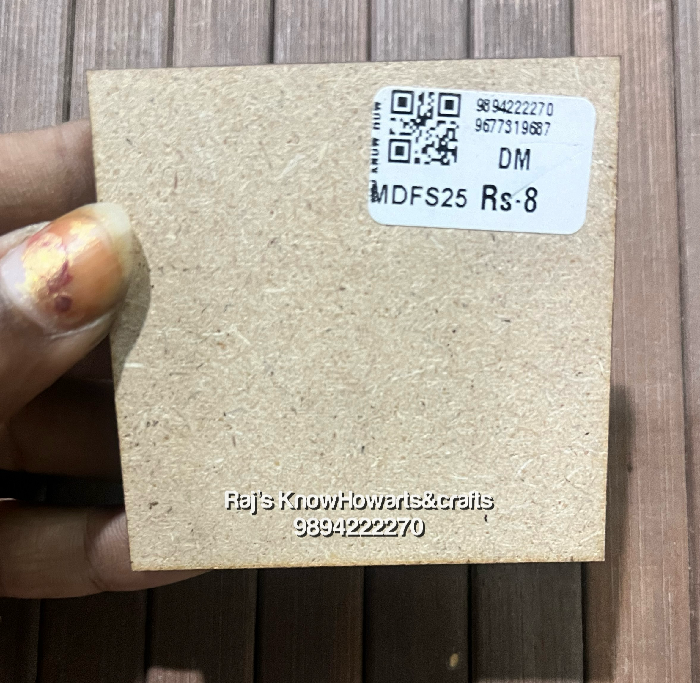 MDF SQUARE 2.5-MDFS25