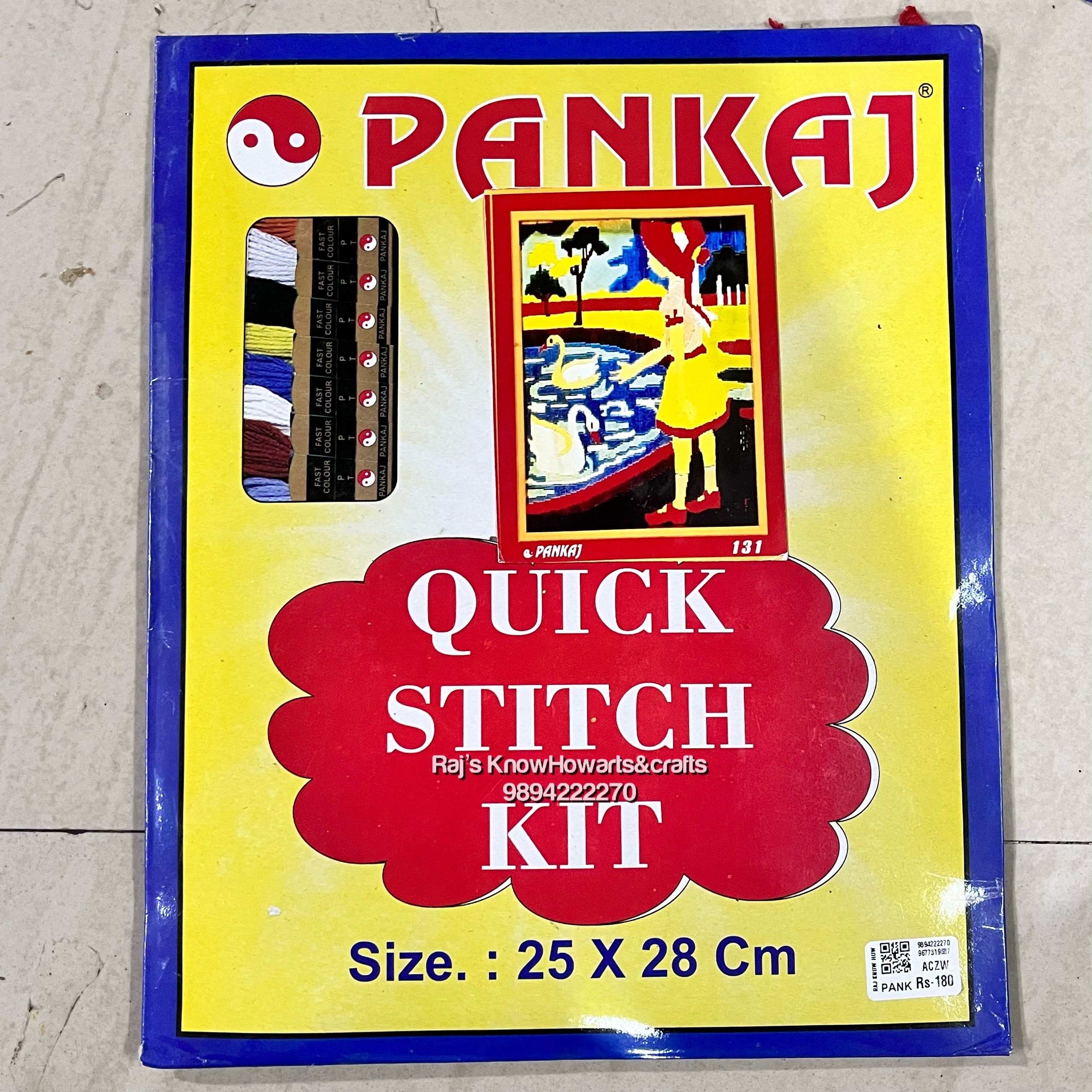 PANKAJ STITCH KIT BIG PANK - 25x28cm