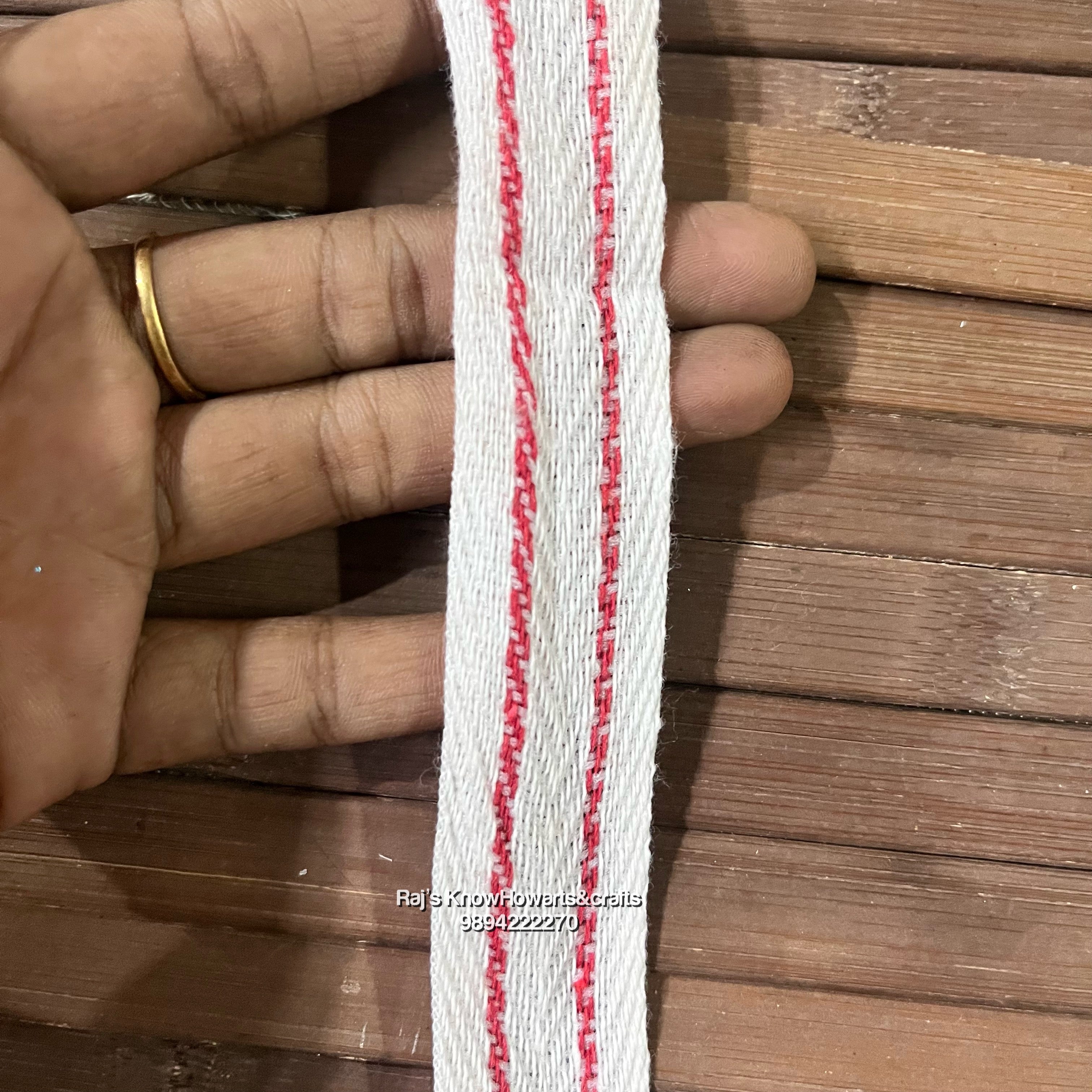 Red Border Tape - 1 pc