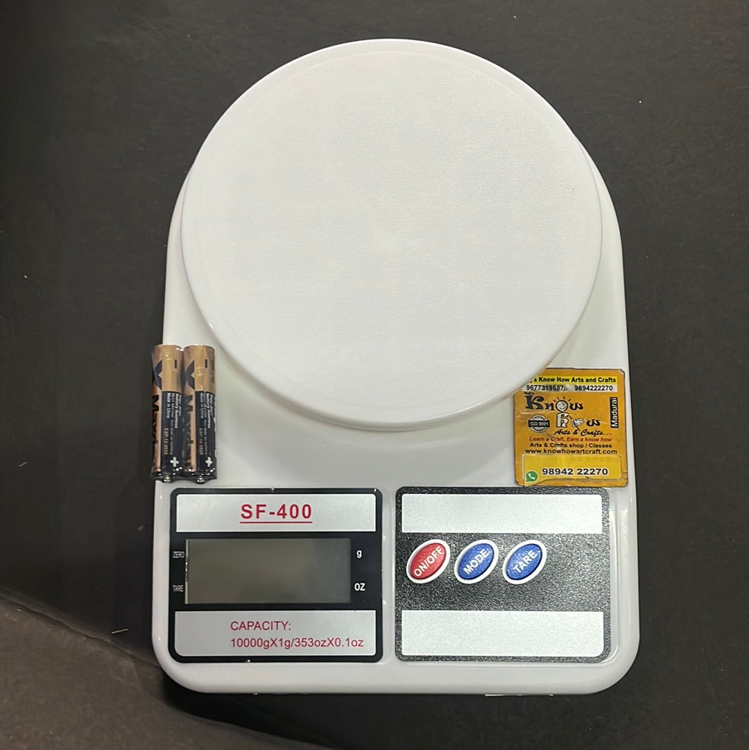 Electronic weight machine