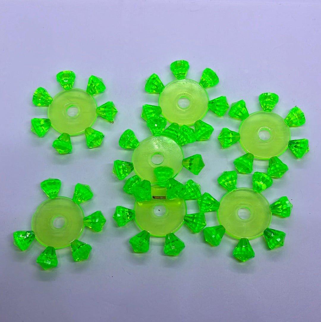 Star acrylic beads  100 g 4