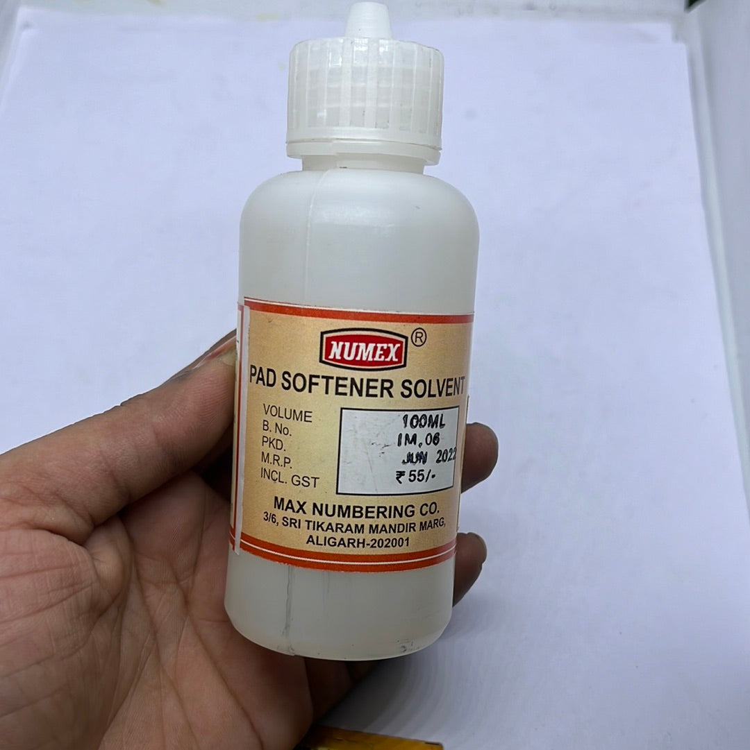 Pad softener solvent 100ml