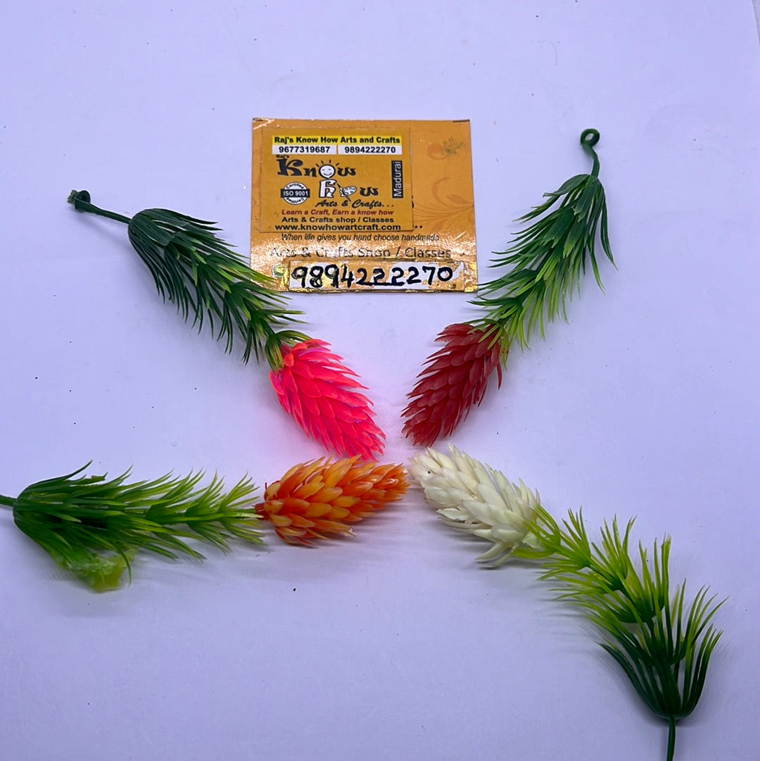 Artificial plastic flower filler for multicolour flower decoration - 25g