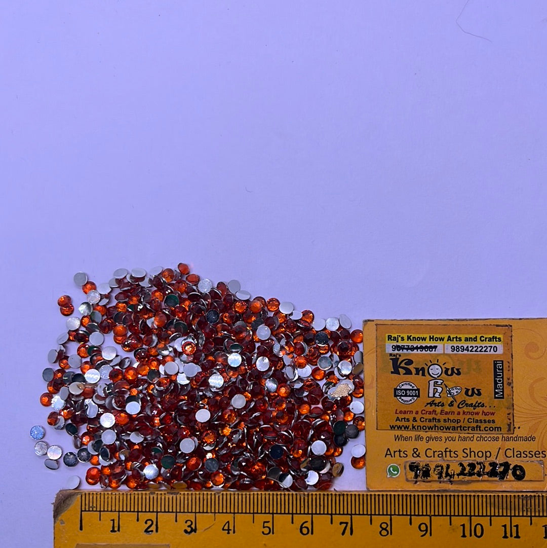 Acrylic aari & Embroidery beads stone -25g 3