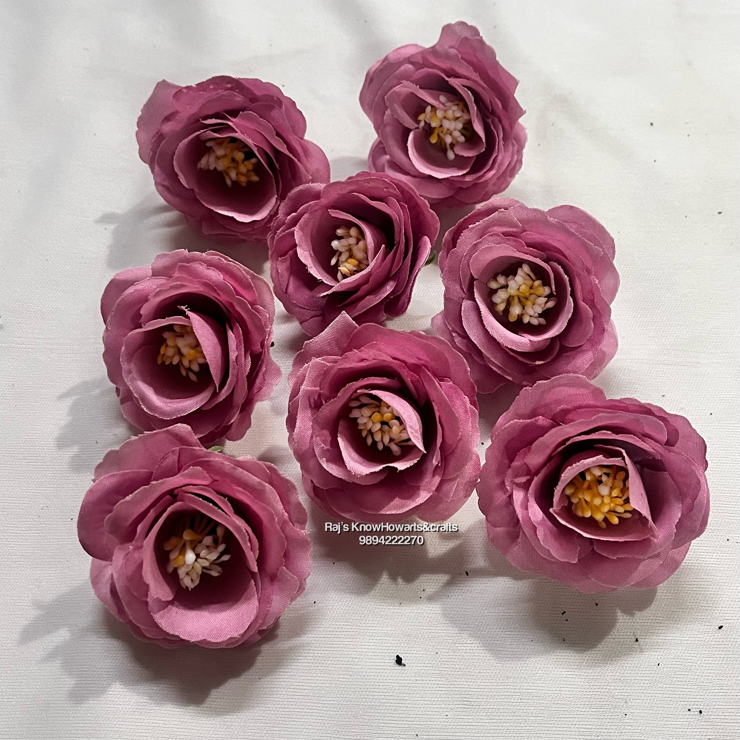 Rose With Pollens Onion Pink- 10 piece in a Pack