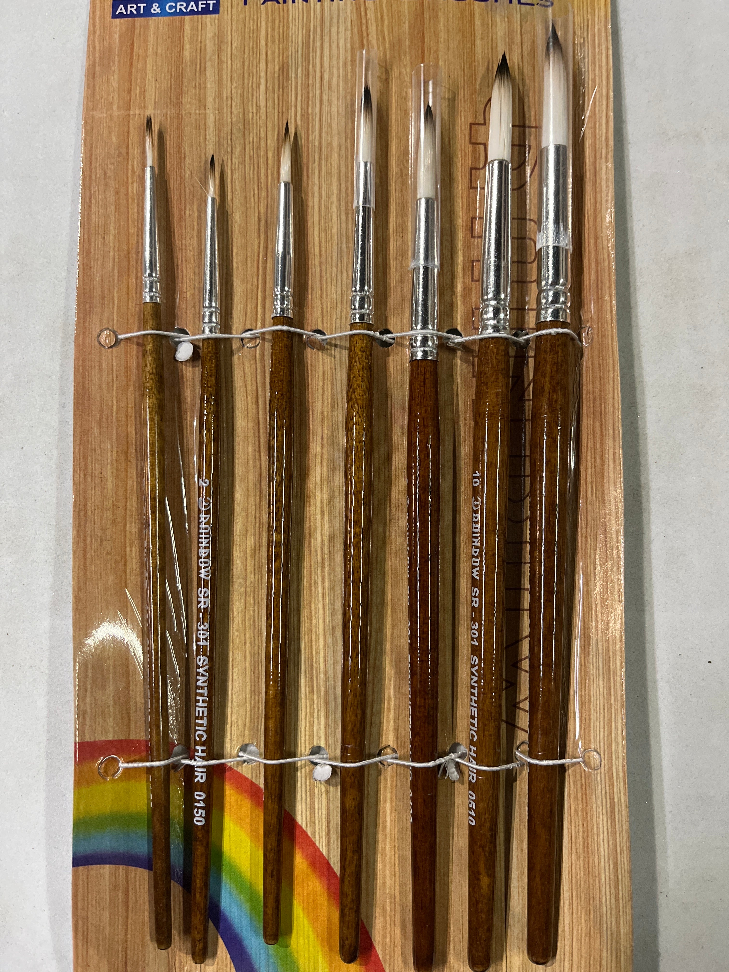 7 in 1 Round brush set