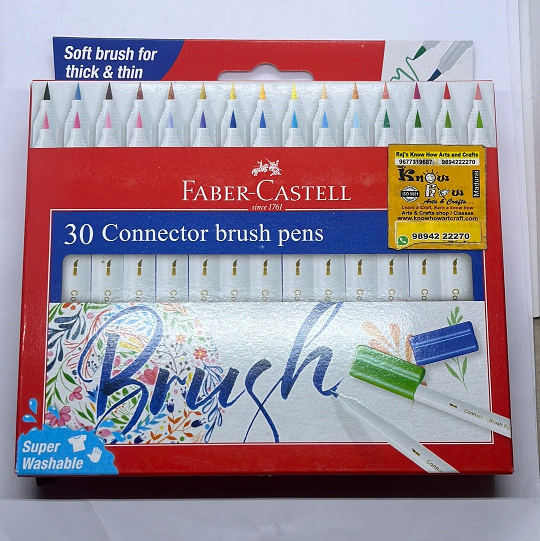 Faber castell 30 connector  brush pen