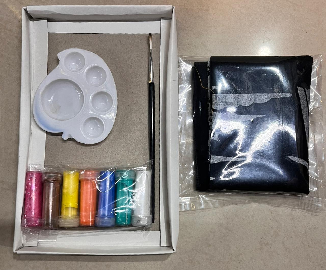 Emboss Painting 10 Assorted boxes- 10+1 free - ekit – KnowHowArtCraft