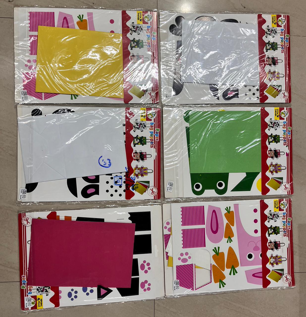 paper bag puppets kit 3pack - DY12 – KnowHowArtCraft