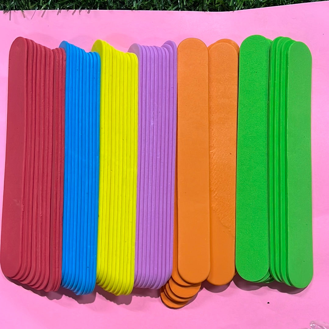 Foam sticks medium size 2in x 15in