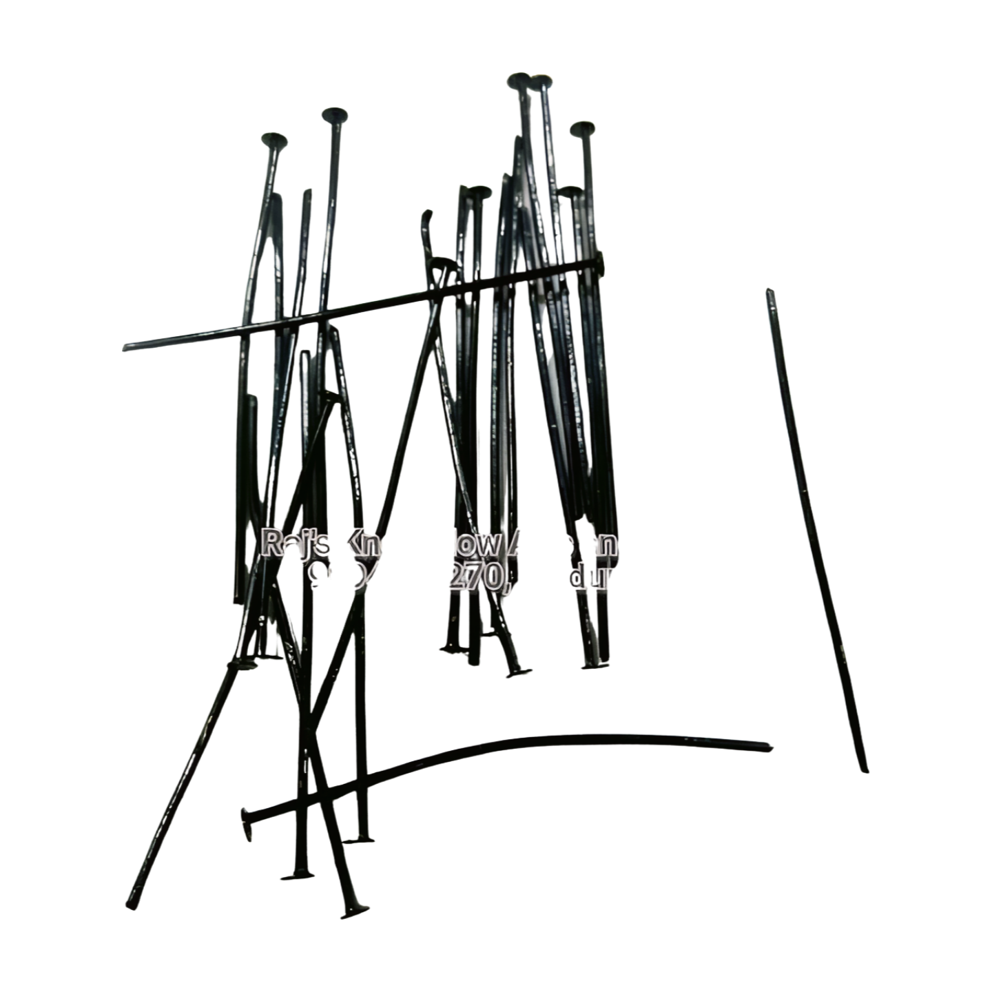 Black head pin