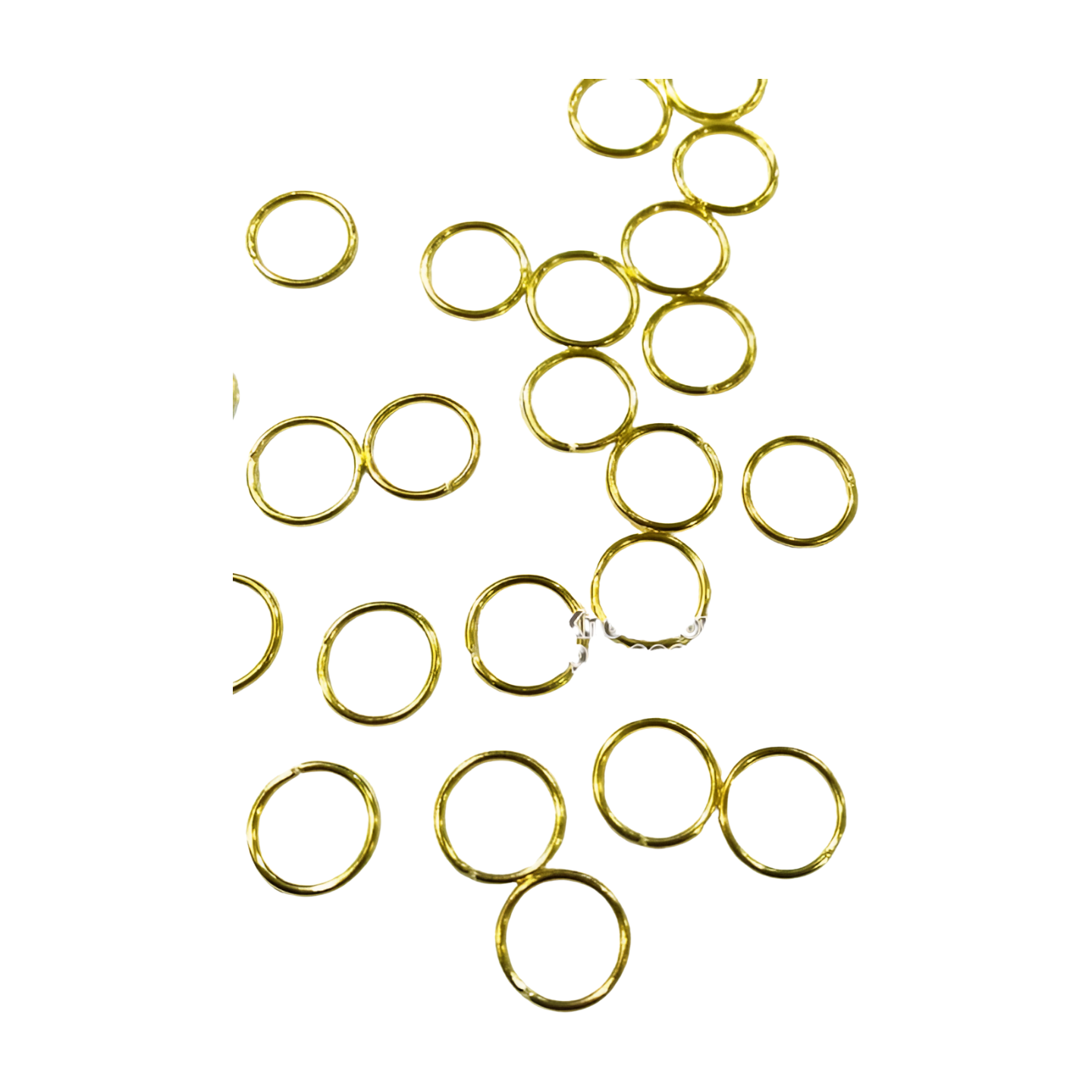 Jumpring -gold-10g in a pack