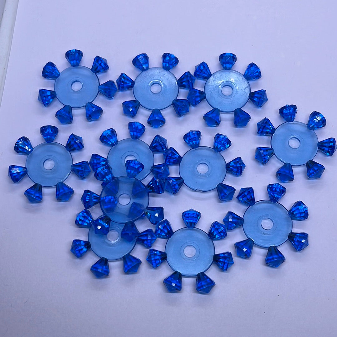 Star acrylic beads  100 g 1