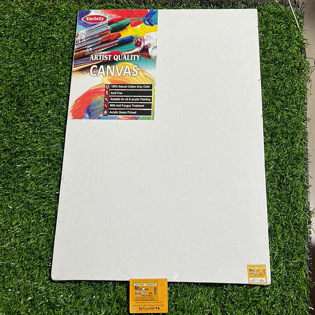 Canvas board 12x18 inch