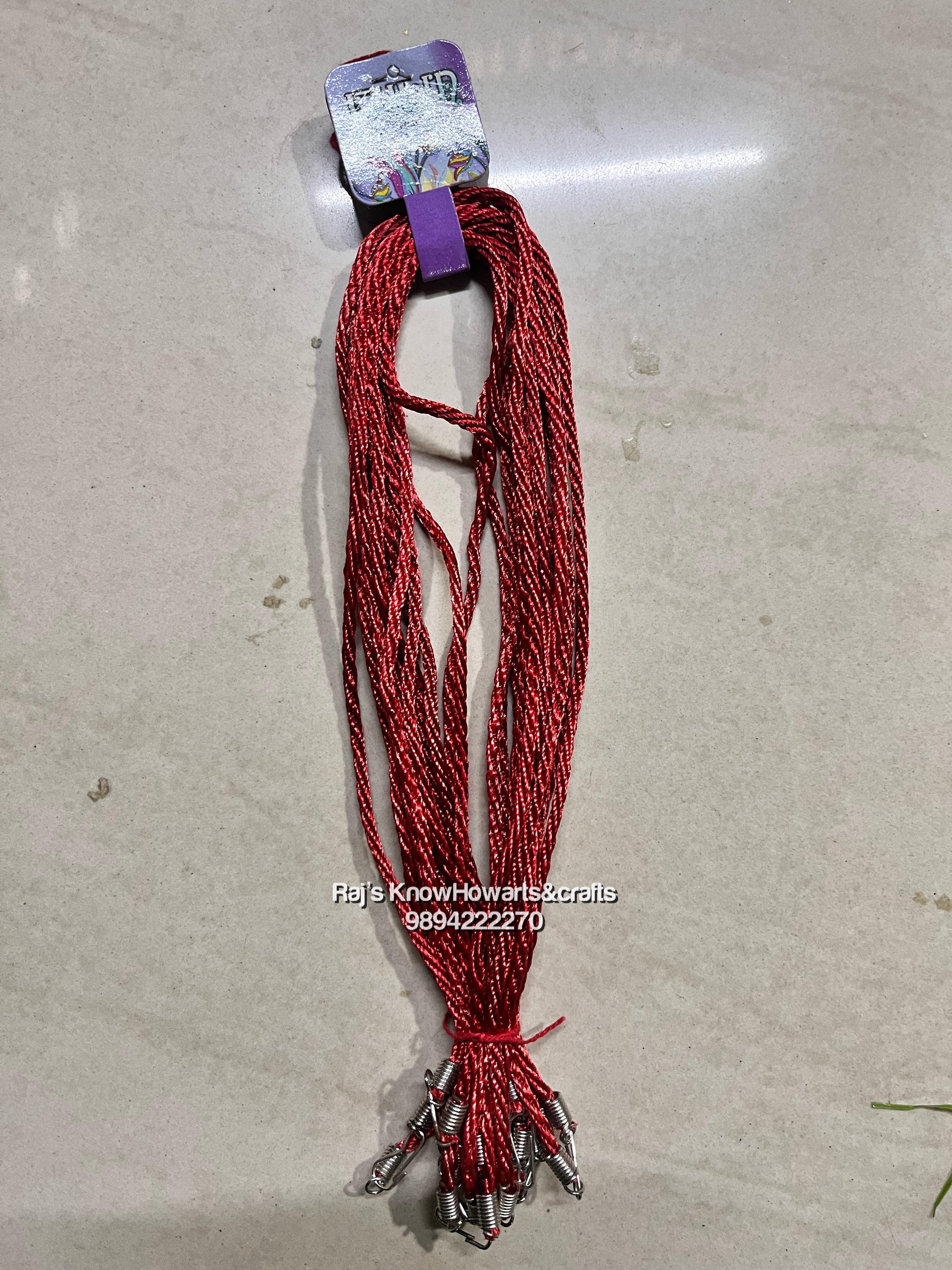 Back Side Rope Red dori Backrope – KnowHowArtCraft