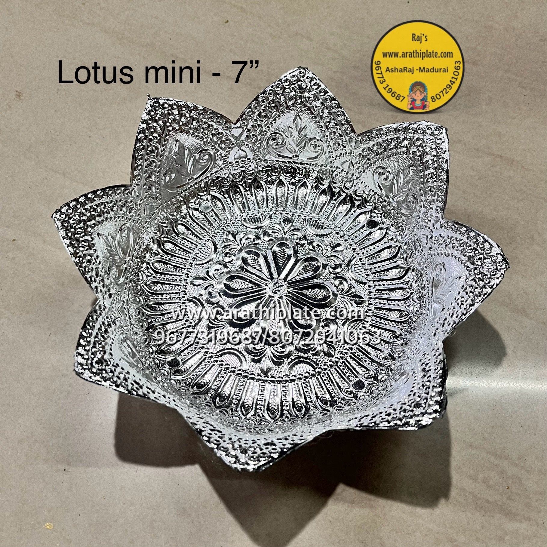 7 inch Lotus Mini LM-10 plates