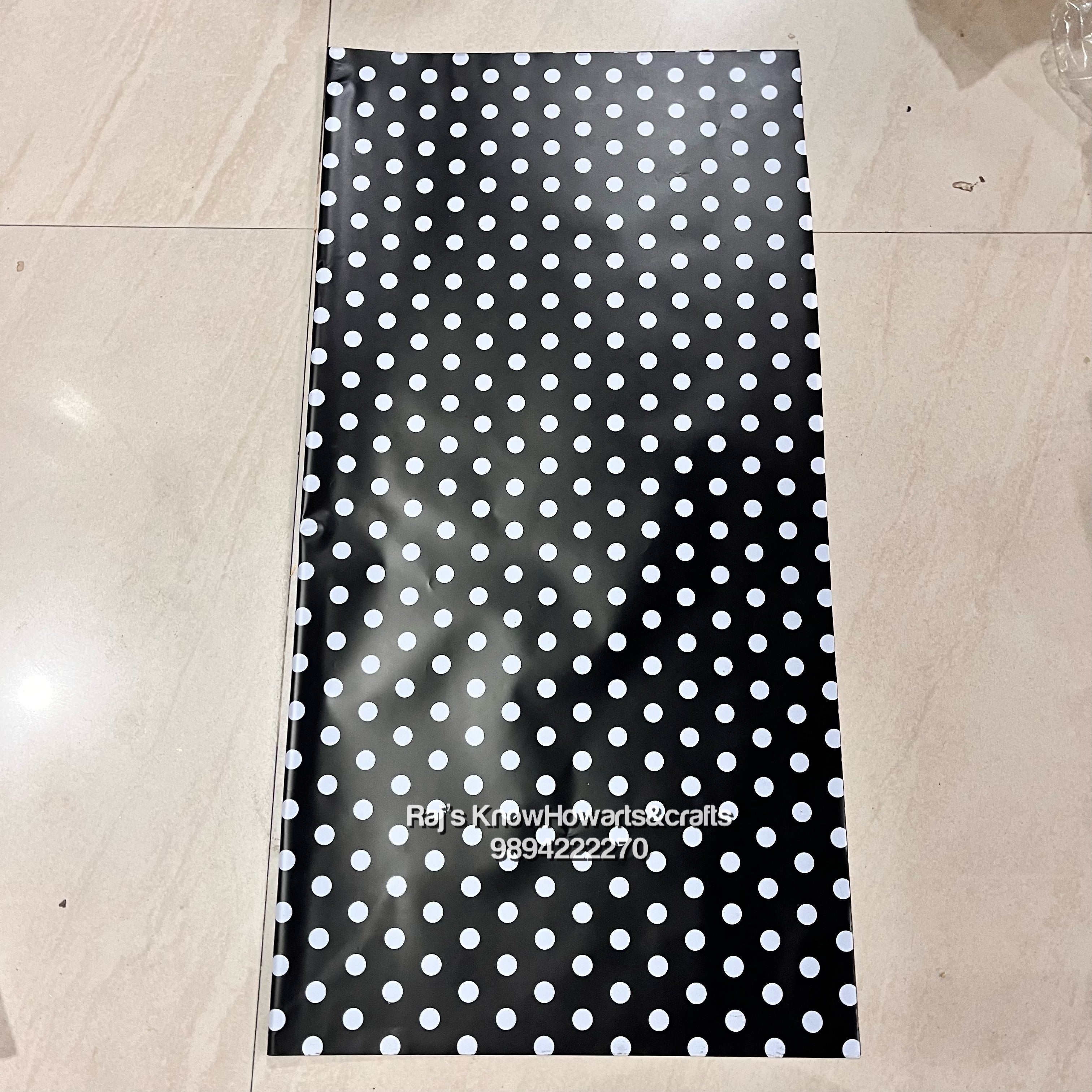 Black Gift Paper 20 sheet pack