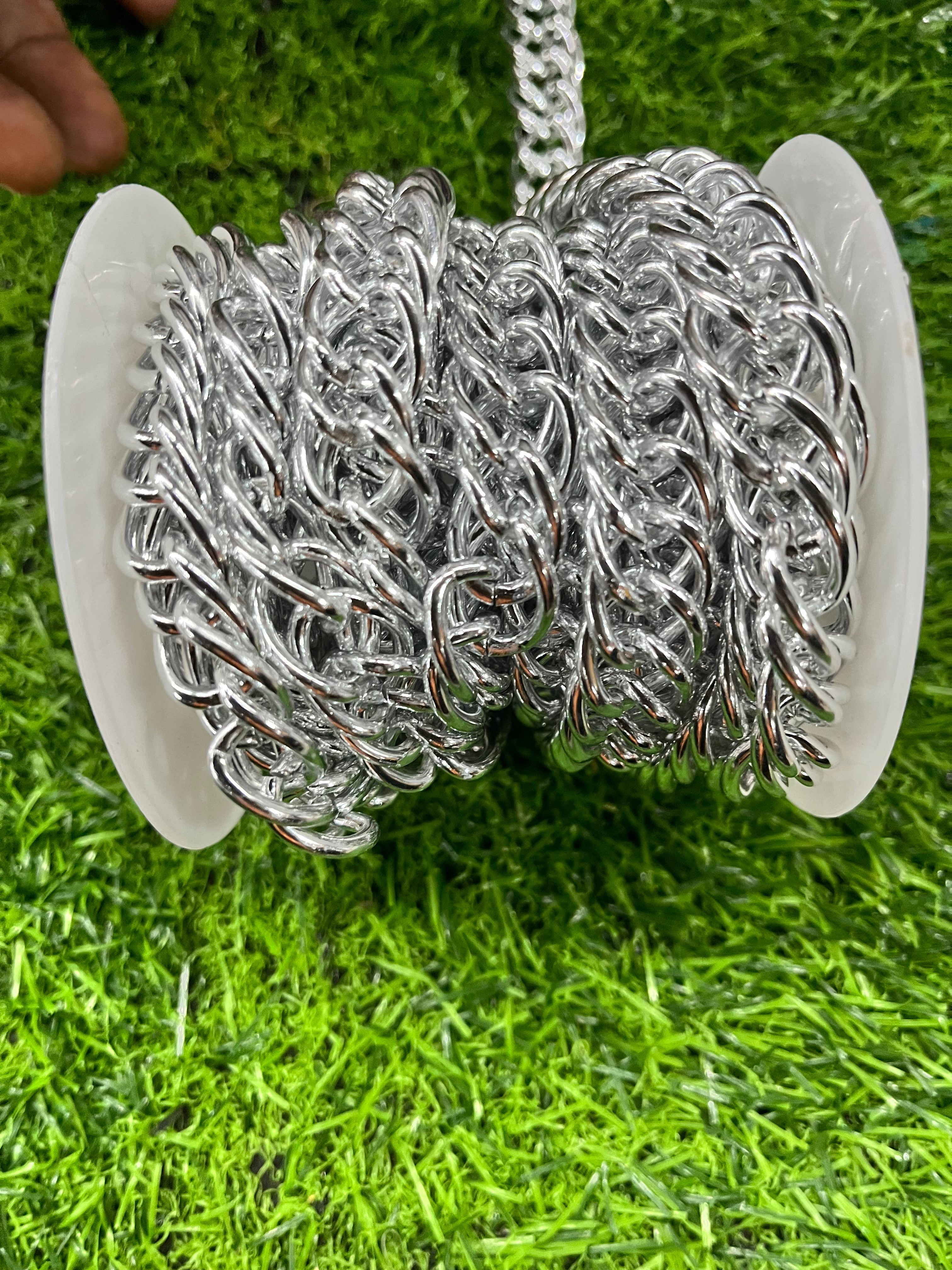 Men’s silver chain 1 meter