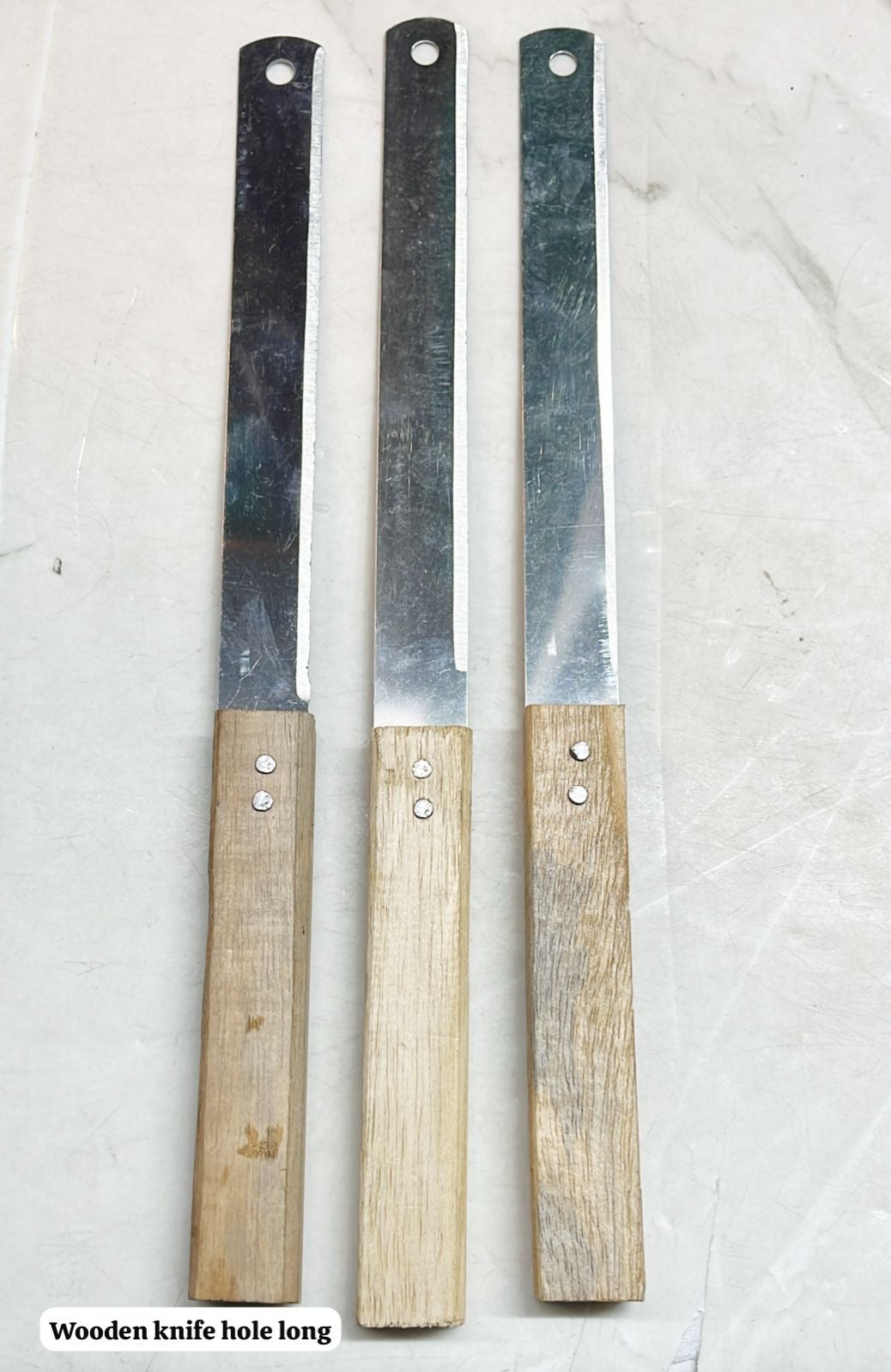 Wooden knife hole long 1pack /WKHL