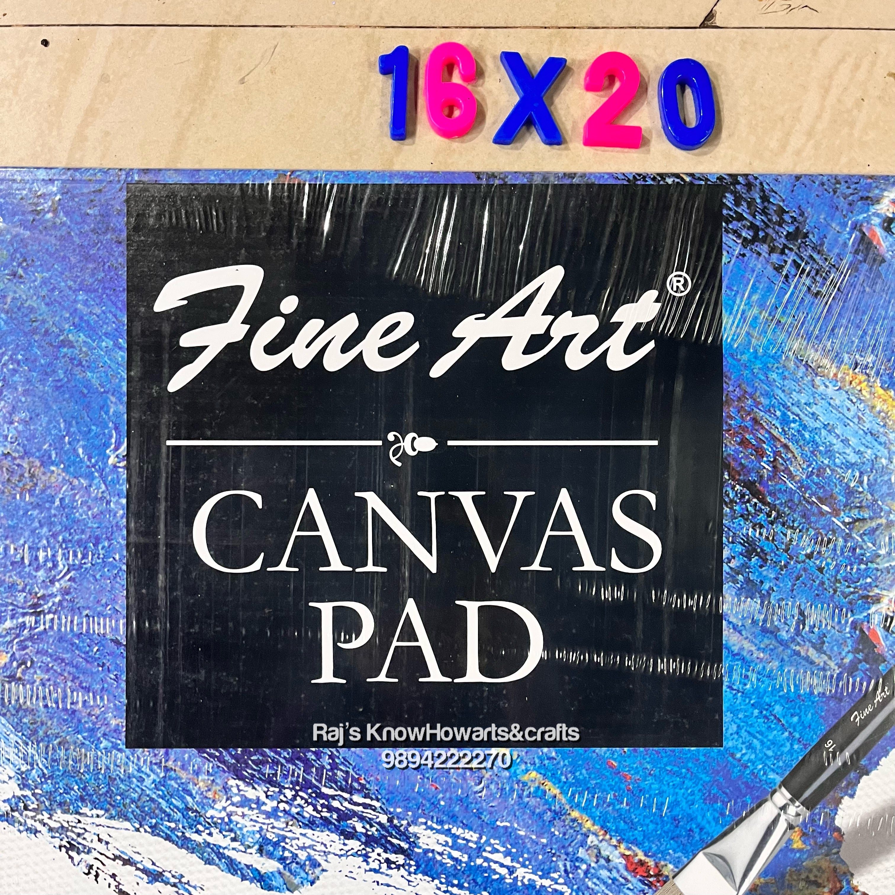 Fine art Canvas pad - 10 sheets - 16x20