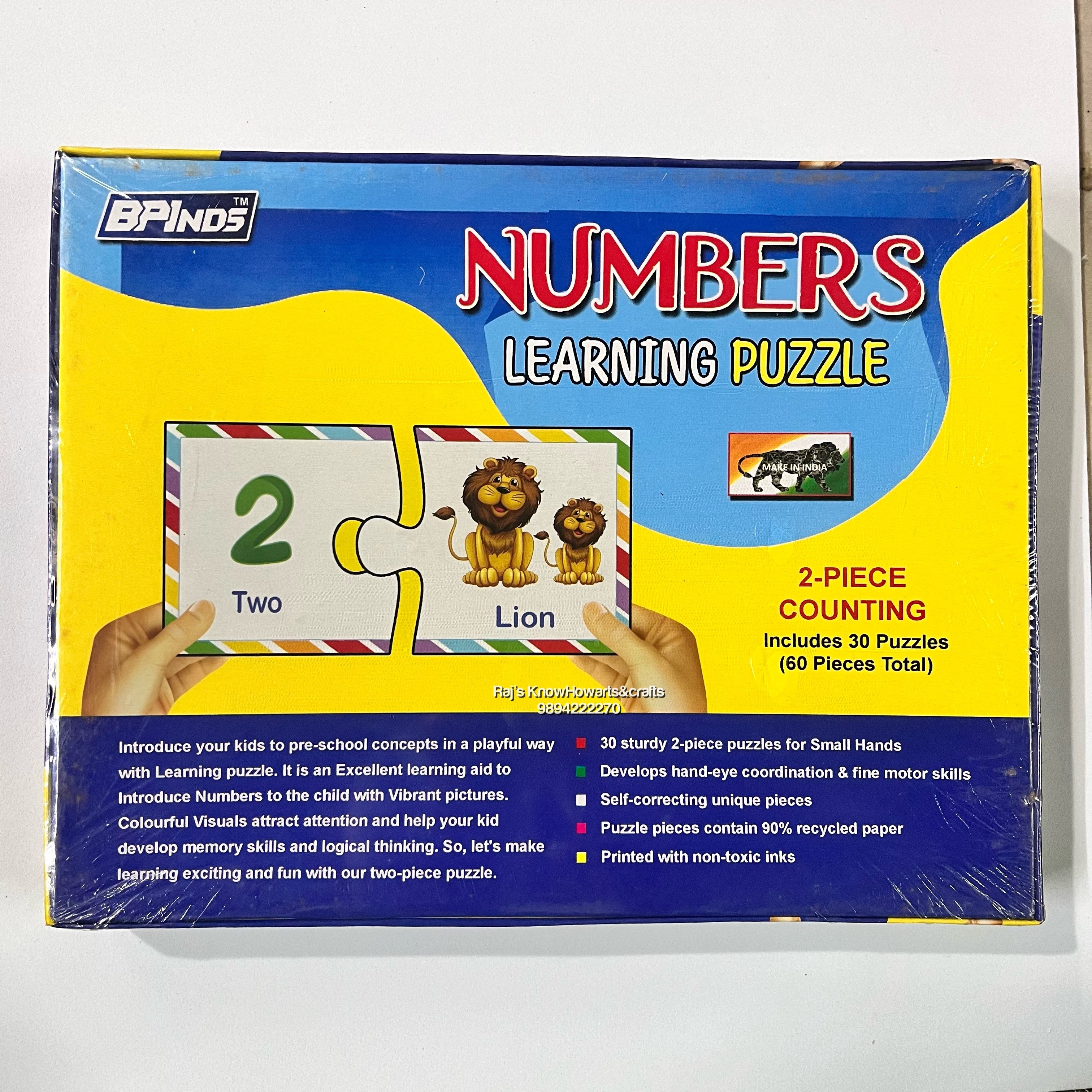 Numbers Learning Jigsaw Puzzle