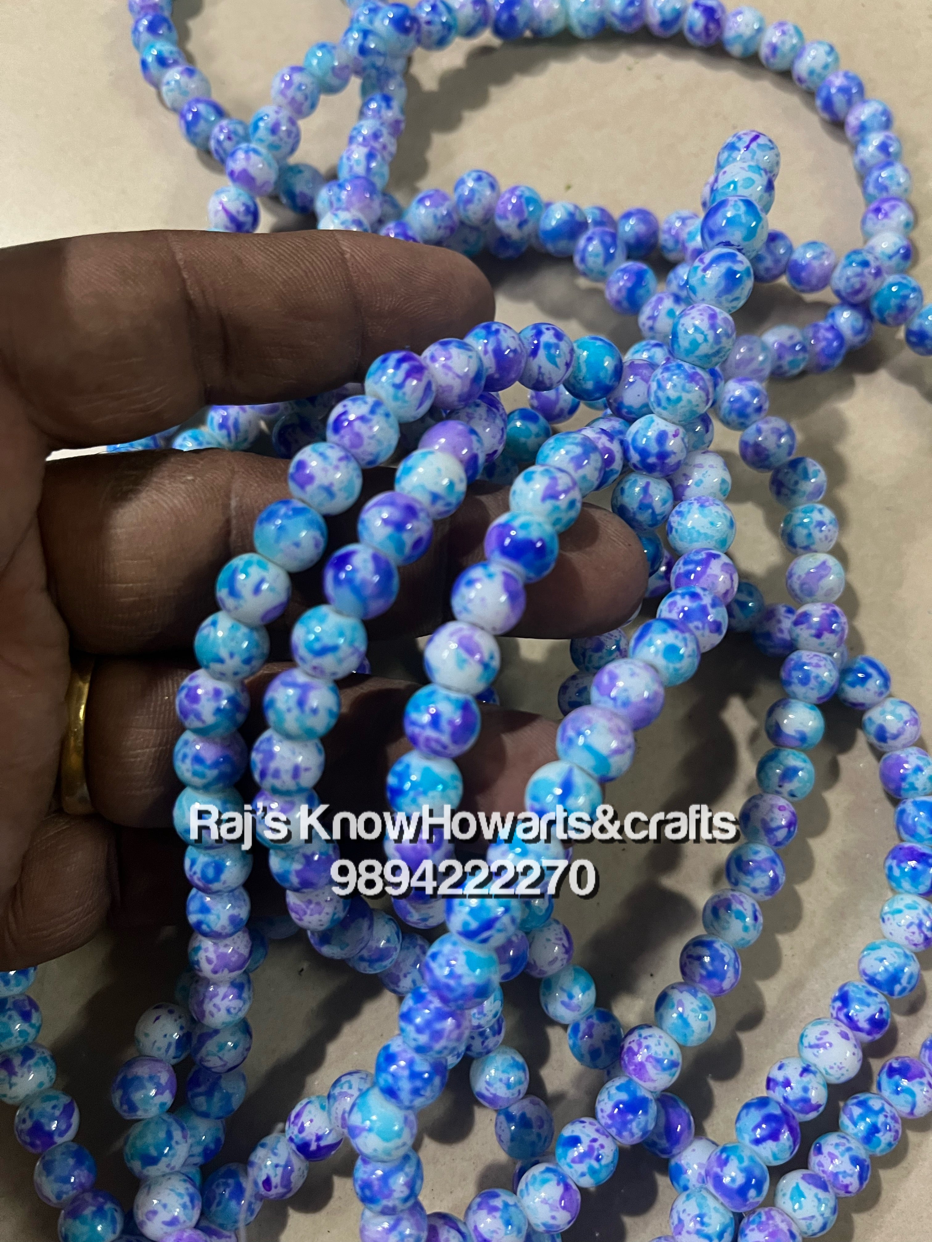 Marble beads - 16