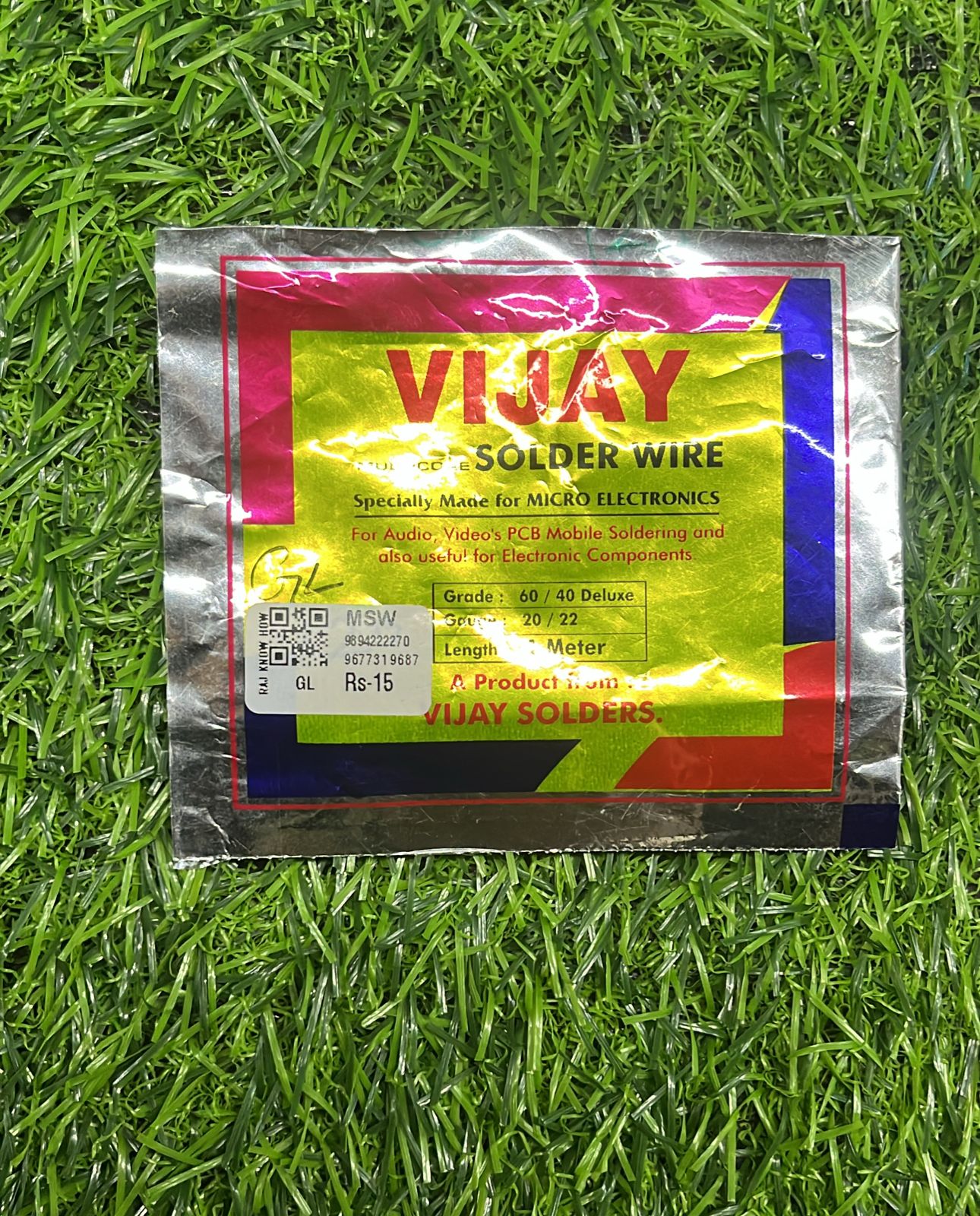 Soldering Iron 25W tool with solder wire 1 meter-NSI25