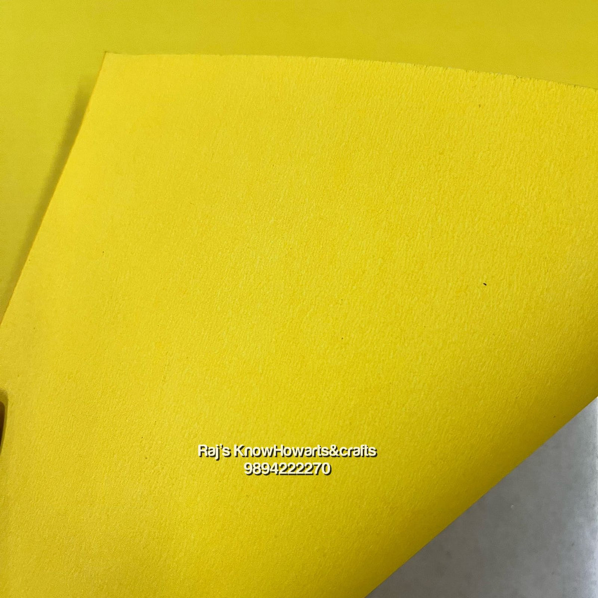 Lemon Yellow Thick Chart -4 charts – KnowHowArtCraft