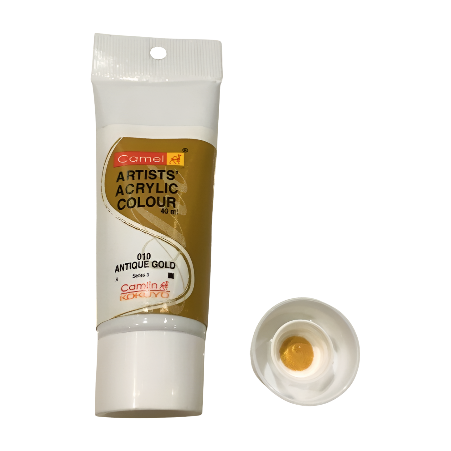 Antique Gold Camlin Artist Acrylic Paint-40ml