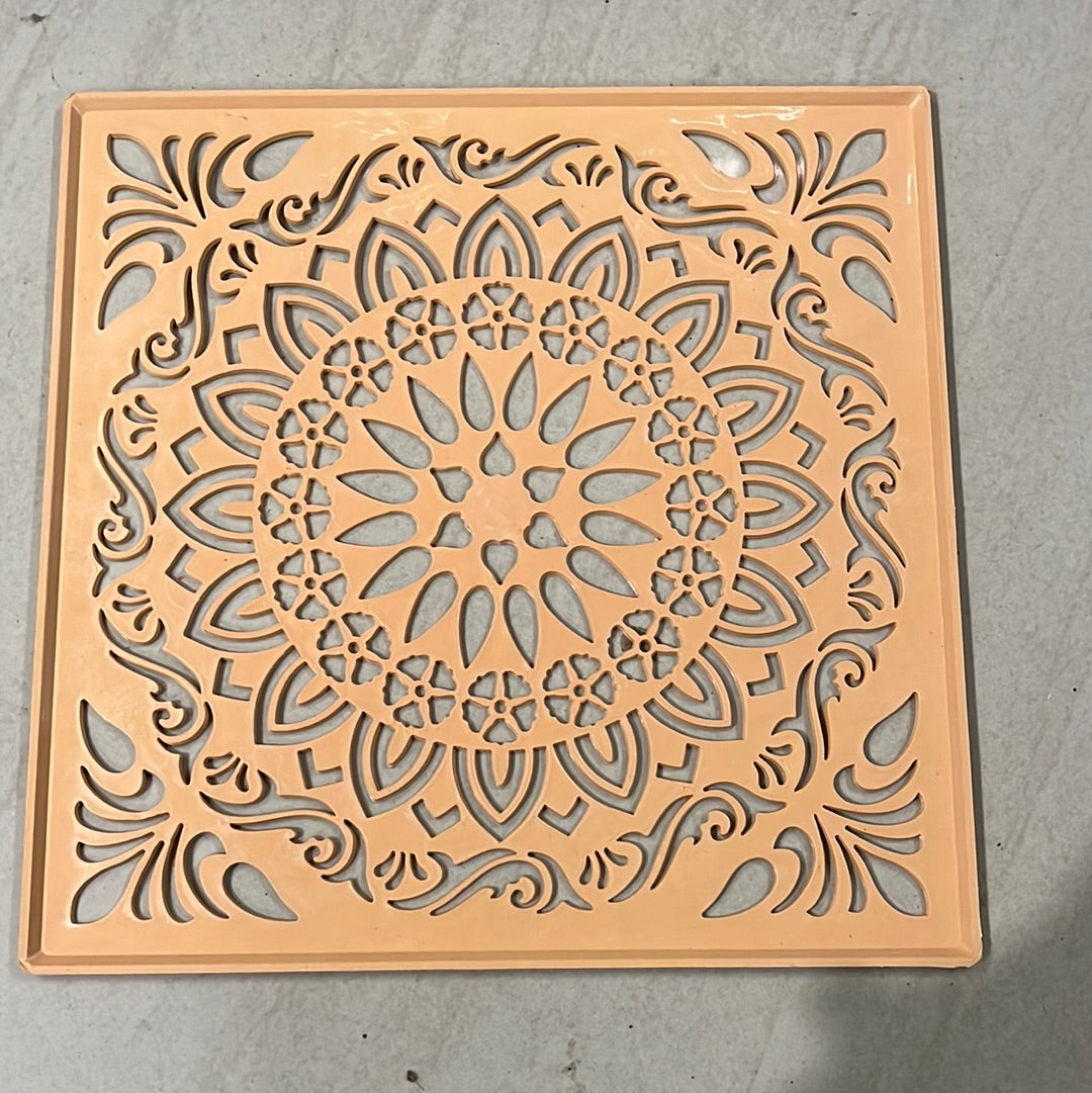 Rangoli stencil design 9 in 1