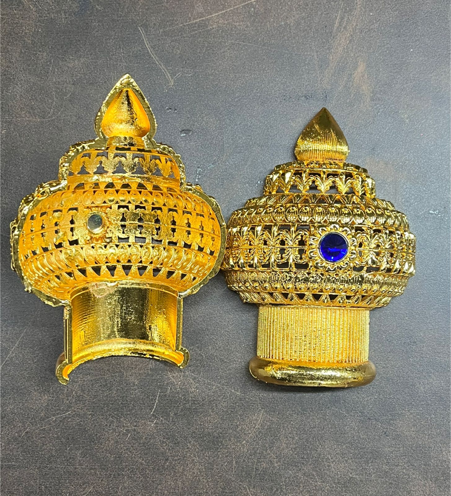 HALF PERUMAL/PAANDIYAN GREEDAM MUKUT BIG-PGRDL (in cm)-1 PIECE