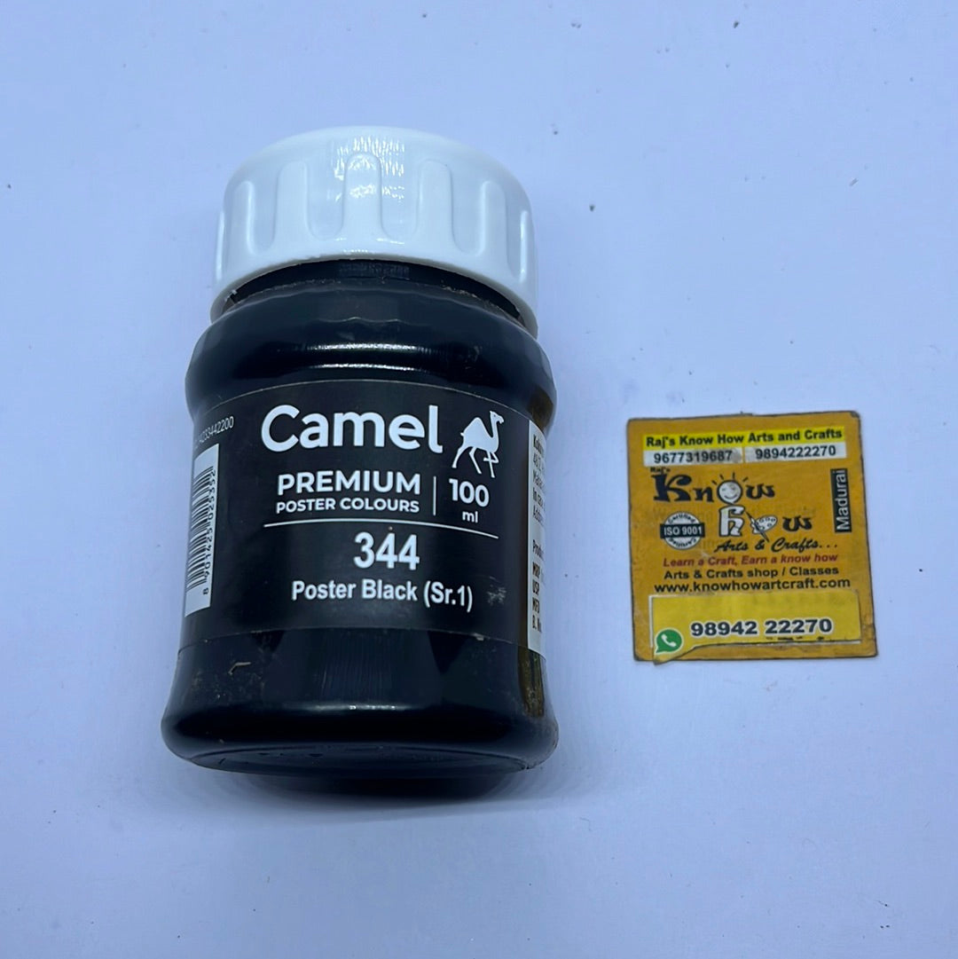 Camel premium poster colours poster black 100 ml