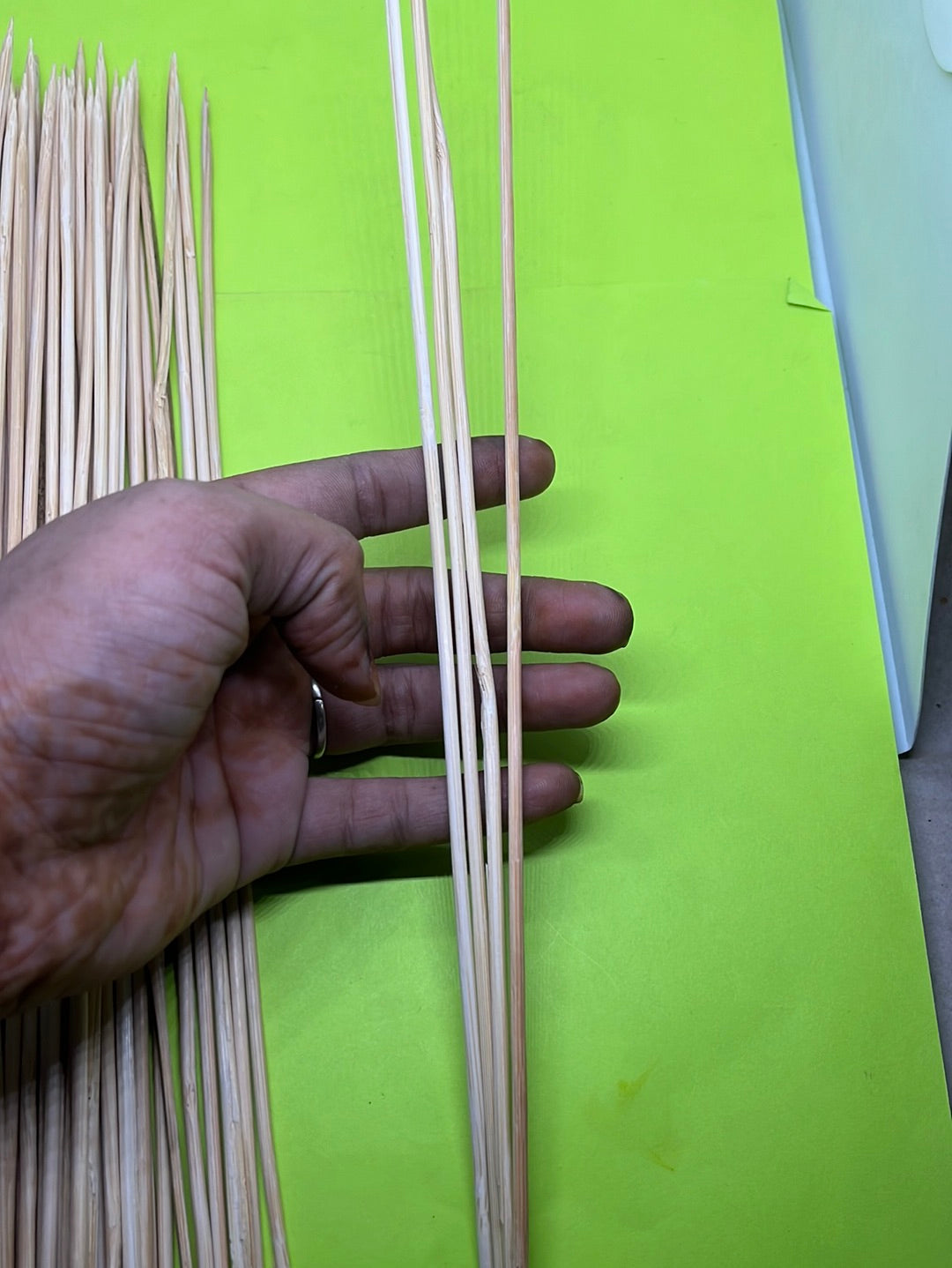 Bamboo skewers for wooden sticks
