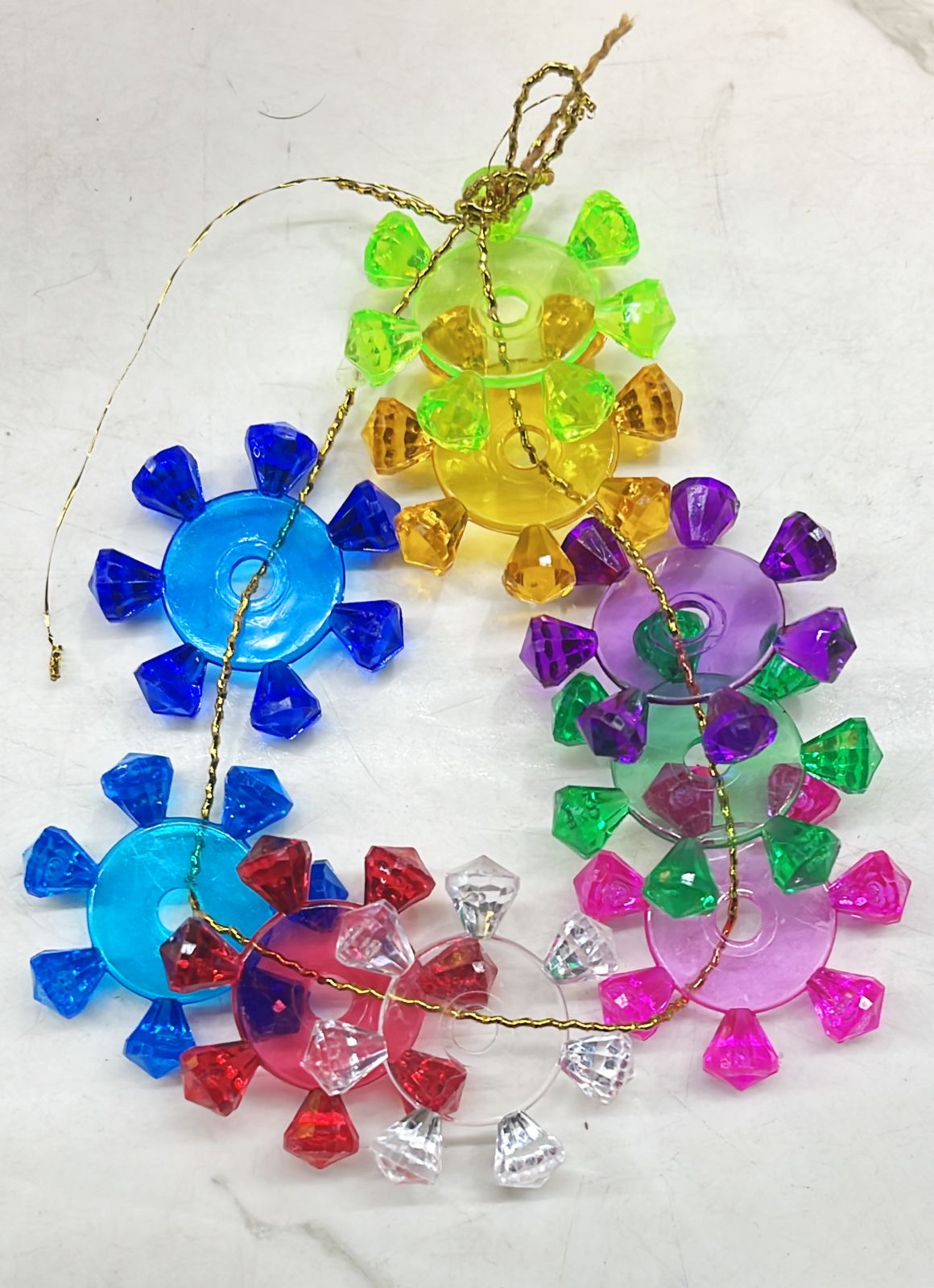 Chakri multicolour beads -100g pack