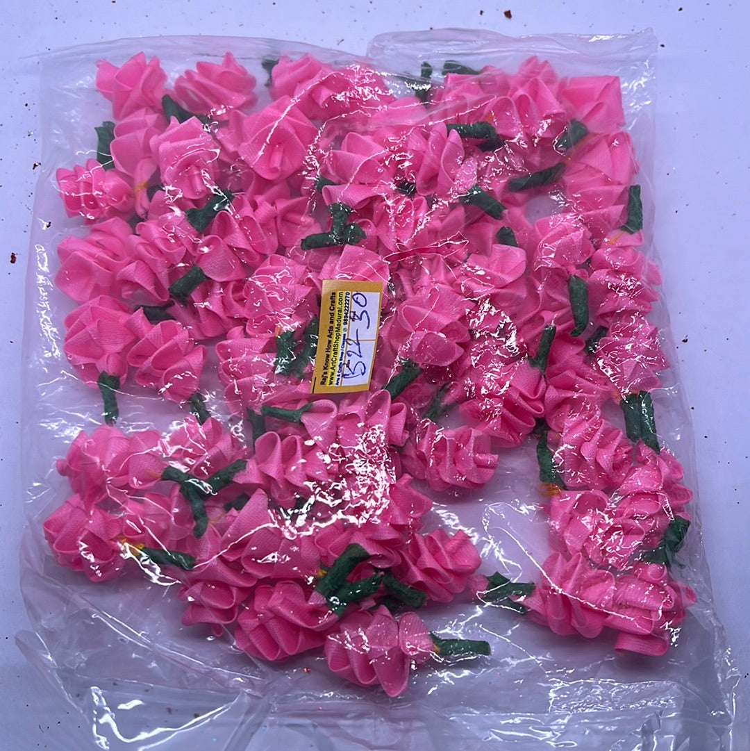Pink Satin rose 1 packet